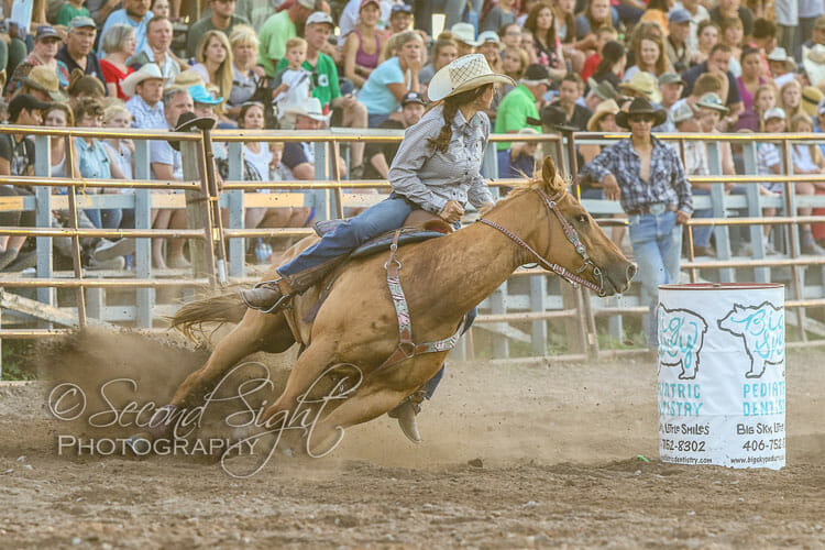Barrel Racing Rodeo